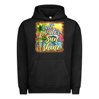 Pigment Black salt water and sunshine Urban Hoodie - texasbilliewilder