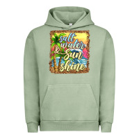 Pigment Oil Green salt water and sunshine Urban Hoodie - texasbilliewilder