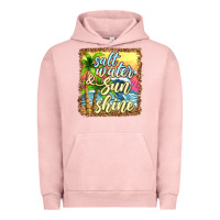 Pigment Salmon salt water and sunshine Urban Hoodie - texasbilliewilder