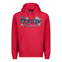 Cardinal it's freezing season winter Premium Hoodie - RanaPortraitStore