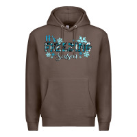 Coffee it's freezing season winter Premium Hoodie - RanaPortraitStore