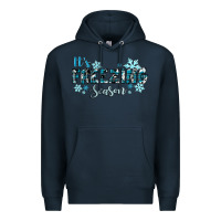 Navy it's freezing season winter Premium Hoodie - RanaPortraitStore