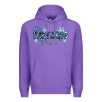 Purple it's freezing season winter Premium Hoodie - RanaPortraitStore