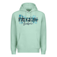 Seafoam it's freezing season winter Premium Hoodie - RanaPortraitStore