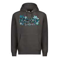 Smoke it's freezing season winter Premium Hoodie - RanaPortraitStore