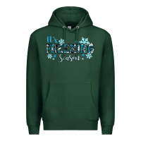 Sports Green it's freezing season winter Premium Hoodie - RanaPortraitStore