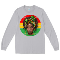 Moon Dust black women Long Sleeve Tee - BarkalooDesign