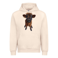 Sandshell highland cow calf Urban Hoodie - RanaPortraitStore
