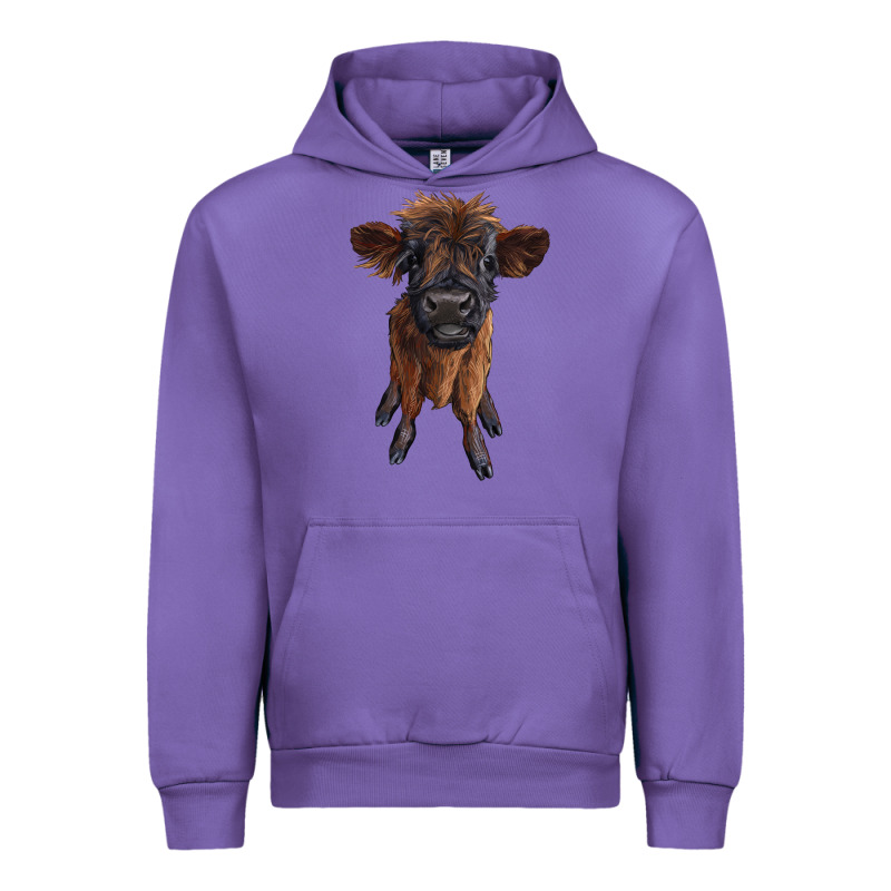 Highland Cow Calf Urban Hoodie by RanaPortraitStore | Teevron