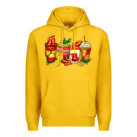 Lemon crawfish coffee cups Premium Hoodie - Zillion Design Studio