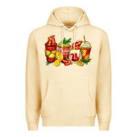 Pina Colada crawfish coffee cups Premium Hoodie - Zillion Design Studio