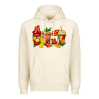 Tofu crawfish coffee cups Premium Hoodie - Zillion Design Studio