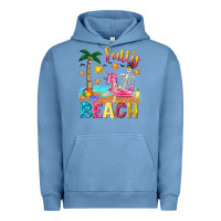 Pigment Pebble Blue salty beach Urban Hoodie - texasbilliewilder
