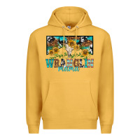 Mustard wranglin mama Premium Hoodie - texasbilliewilder