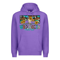 Purple wranglin mama Premium Hoodie - texasbilliewilder