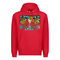 Red wranglin mama Premium Hoodie - texasbilliewilder