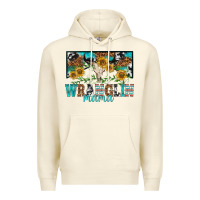 Sandshell wranglin mama Premium Hoodie - texasbilliewilder