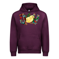 Mauve Wine christmas joy chick Urban Hoodie - RanaPortraitStore