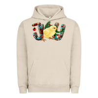 Pigment French Oak christmas joy chick Urban Hoodie - RanaPortraitStore