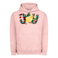 Pigment Salmon christmas joy chick Urban Hoodie - RanaPortraitStore