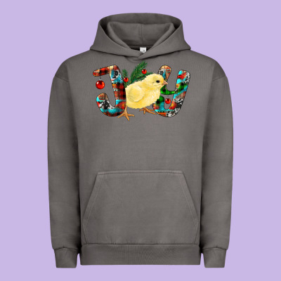 Christmas Joy Chick Urban Hoodie Designed By Ranaportraitstore