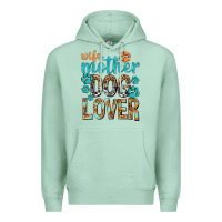Seafoam wife mother dog lover with paws Premium Hoodie - texasbilliewilder