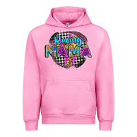 Fuchsia Pink racing mama Urban Hoodie - Zillion Design Studio
