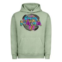 Pigment Oil Green racing mama Urban Hoodie - Zillion Design Studio