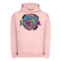 Pigment Salmon racing mama Urban Hoodie - Zillion Design Studio