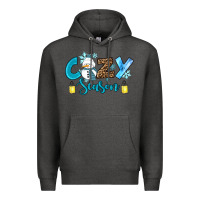 Charcoal Heather cozy season winter Premium Hoodie - RanaPortraitStore