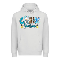 Dove Grey cozy season winter Premium Hoodie - RanaPortraitStore