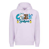 Lilac cozy season winter Premium Hoodie - RanaPortraitStore