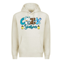 Oatmeal Heather cozy season winter Premium Hoodie - RanaPortraitStore