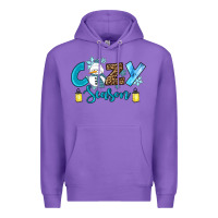 Purple cozy season winter Premium Hoodie - RanaPortraitStore