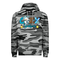Slate Camo cozy season winter Premium Hoodie - RanaPortraitStore