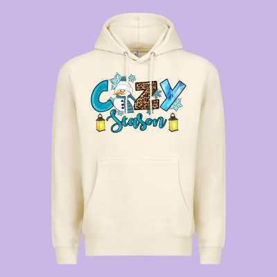 Cozy Season Winter Premium Hoodie Designed By Ranaportraitstore
