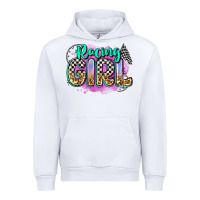 White racing girl Urban Hoodie - Zillion Design Studio