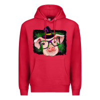 Cardinal pig halloween Premium Hoodie - RanaPortraitStore
