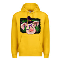 Lemon pig halloween Premium Hoodie - RanaPortraitStore
