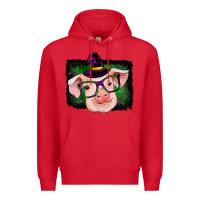 Red pig halloween Premium Hoodie - RanaPortraitStore