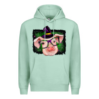 Seafoam pig halloween Premium Hoodie - RanaPortraitStore