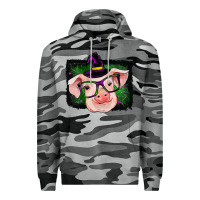 Slate Camo pig halloween Premium Hoodie - RanaPortraitStore