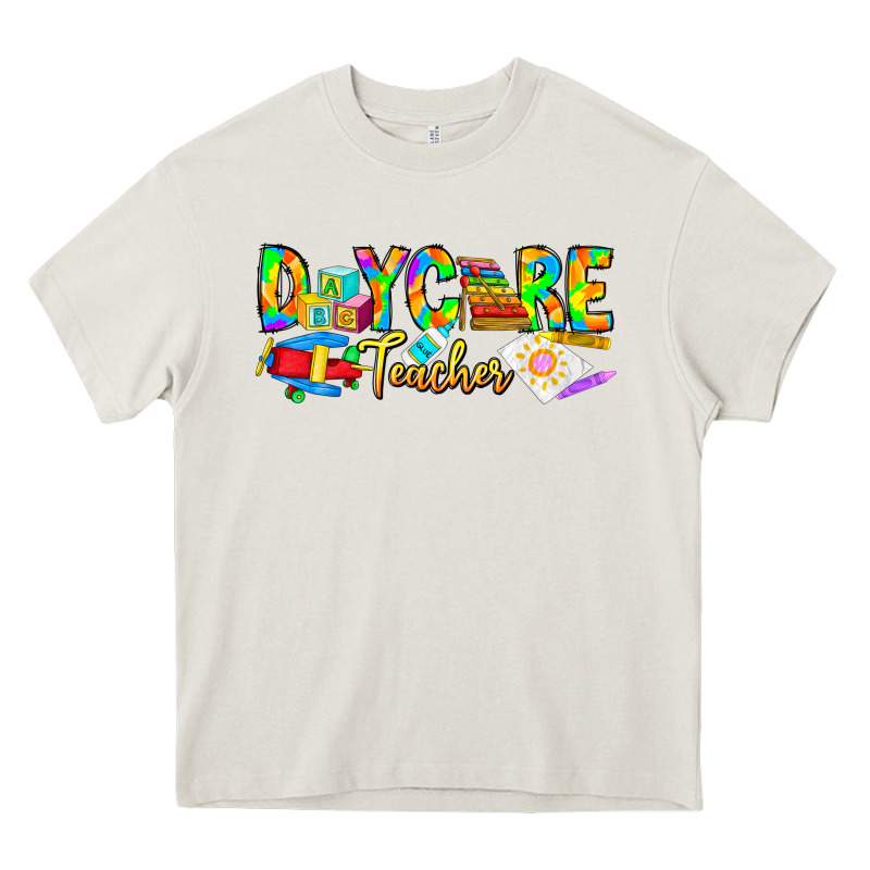 Daycare Teacher Heavy Core Tee by CowhideDigitalArt | Teevron