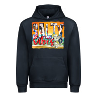 Navy salty vibes Urban Hoodie - texasbilliewilder