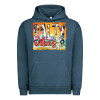 Pigment Midnight Navy salty vibes Urban Hoodie - texasbilliewilder