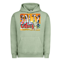 Pigment Oil Green salty vibes Urban Hoodie - texasbilliewilder