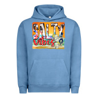 Pigment Pebble Blue salty vibes Urban Hoodie - texasbilliewilder