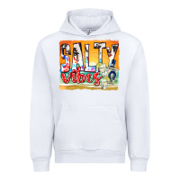 White salty vibes Urban Hoodie - texasbilliewilder