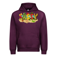 Mauve Wine sassy beach Urban Hoodie - texasbilliewilder
