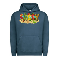 Pigment Midnight Navy sassy beach Urban Hoodie - texasbilliewilder